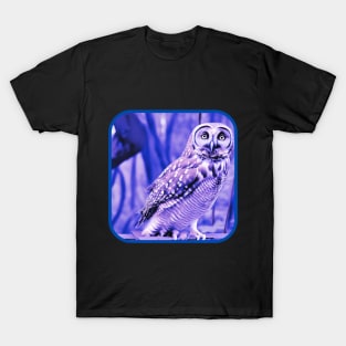 Purple Owl in the Bayou T-Shirt